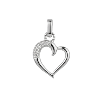 Love Story vedhæng sølv, fra Christina Jewelry & Watches